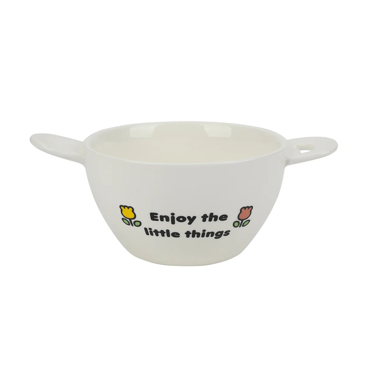 Hello Kitty Sanrio Enjoy the Little Things Ceramic Ramen Bowl with Spoon & Chopsticks