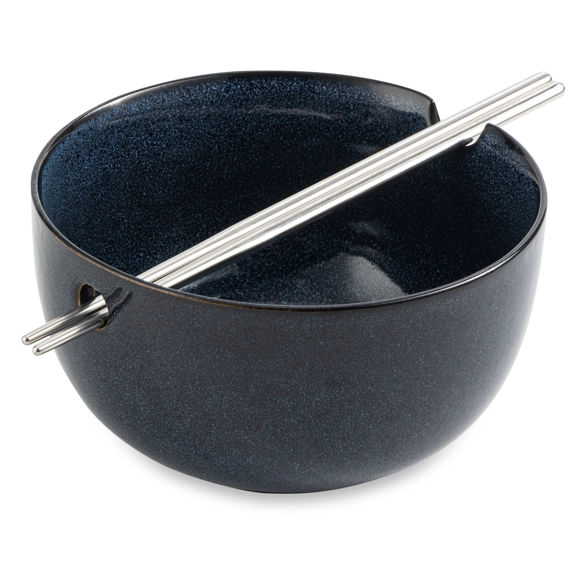 Atlantic Collection, 2 Pack Ramen Bowl Set with Chopsticks