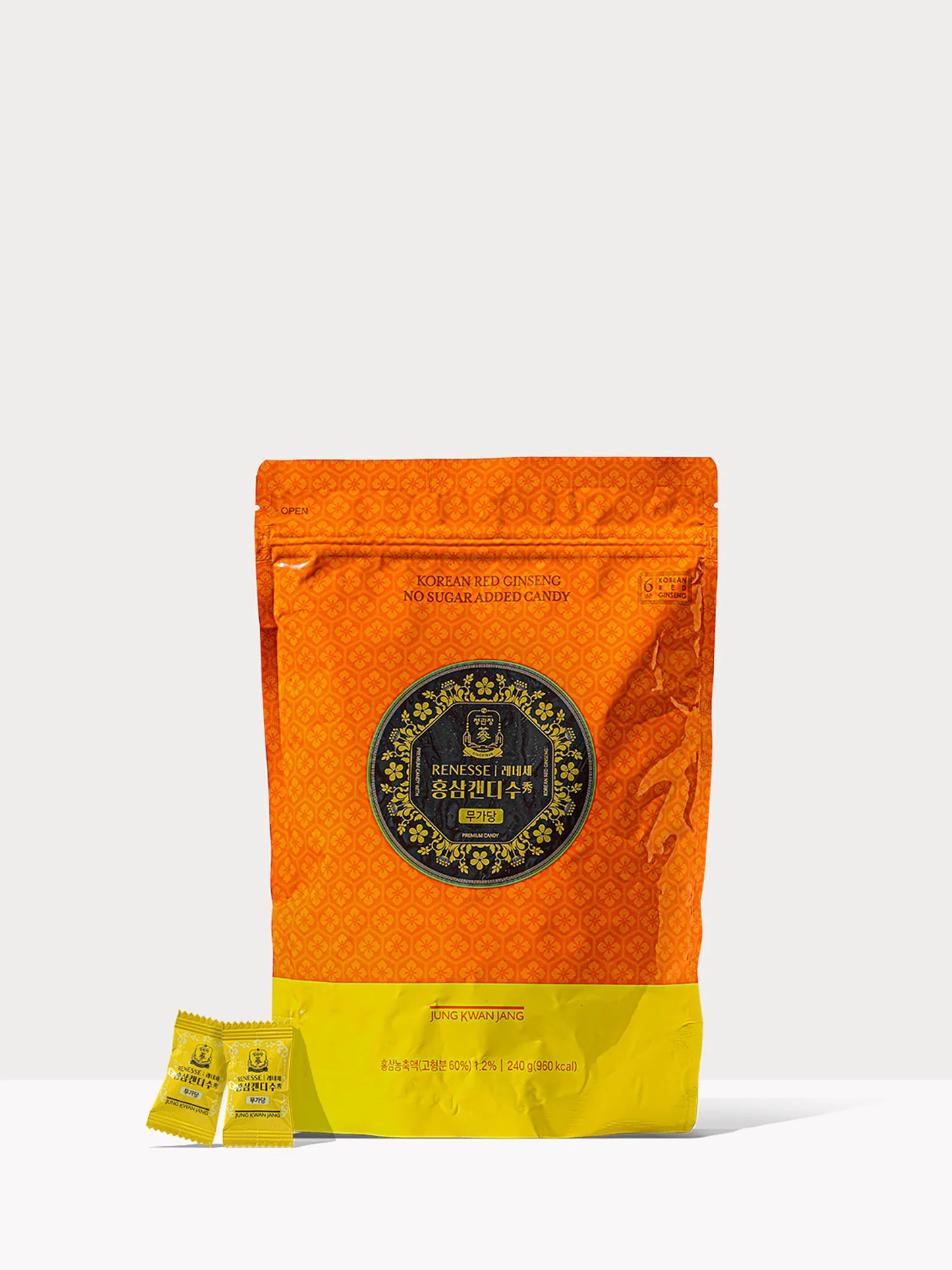 Red Ginseng Tonic Gold + Sugar-Free Red Ginseng Candy