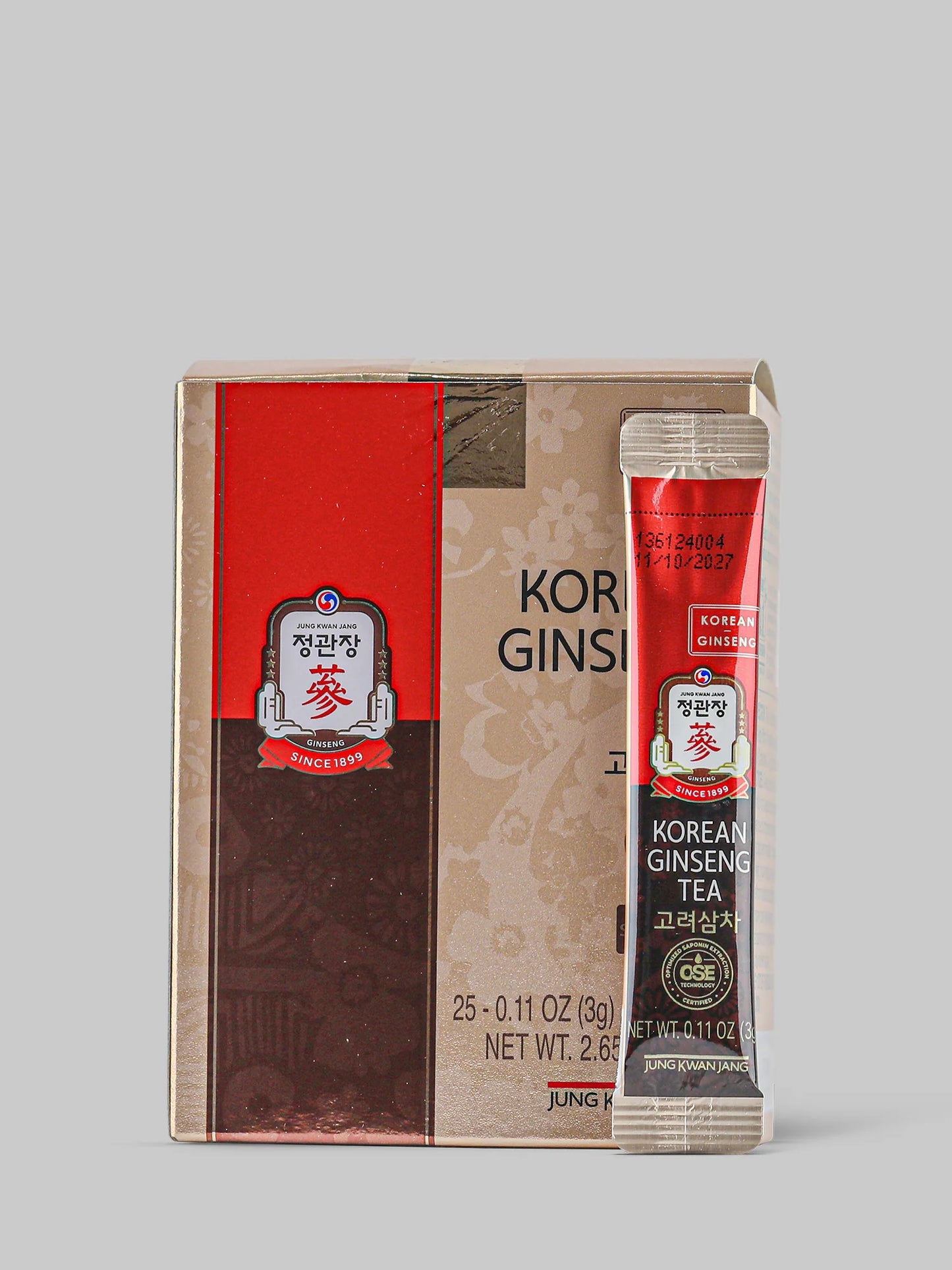 Red Ginseng Powder Pure 100 + Red Ginseng Tea