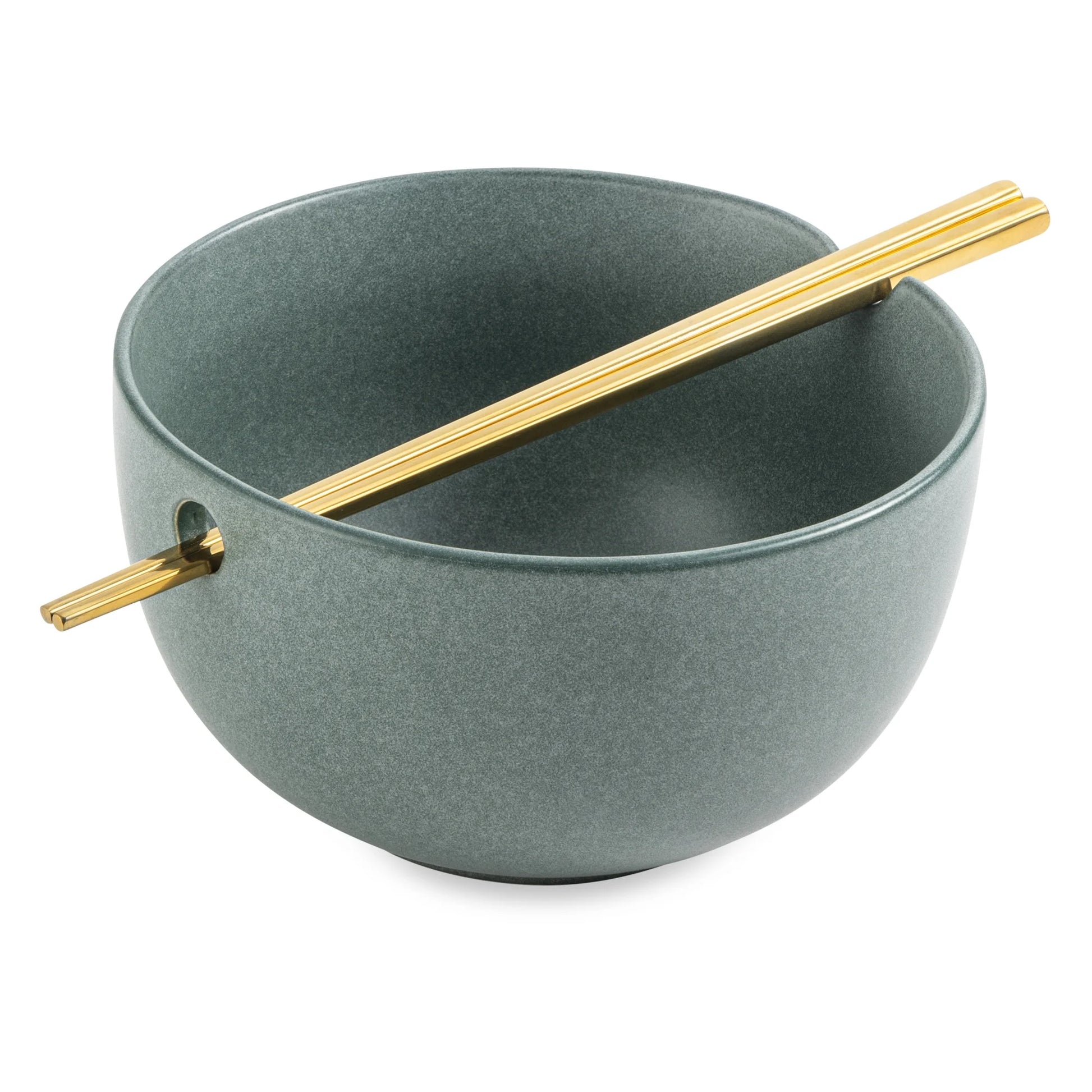 Caspian Collection, 2 Pack Ramen Bowl Set with Chopsticks