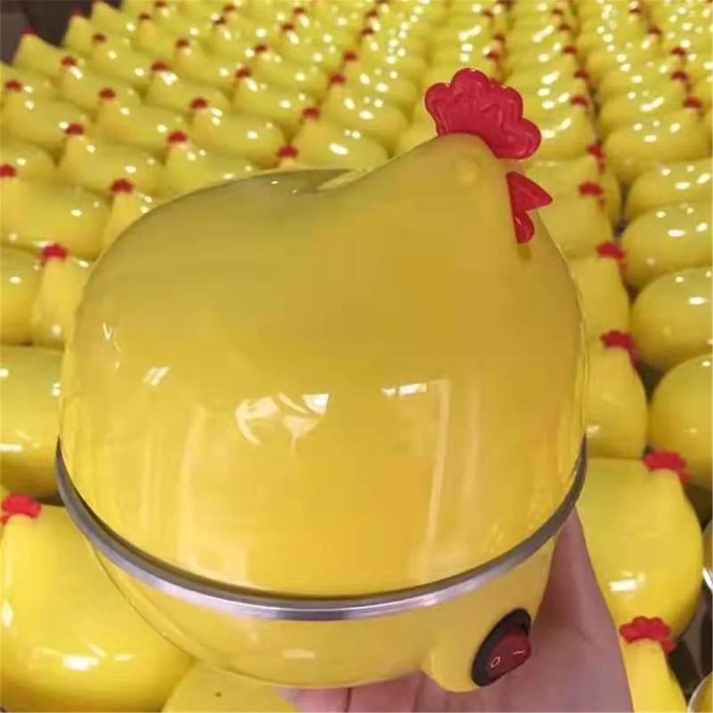 Rapid Egg Cooker Egg Capacity Electric Egg Cooker for Hard Boiled Eggs, Poached Eggs, Scrambled Eggs, or Omelets with Auto Shut off Feature