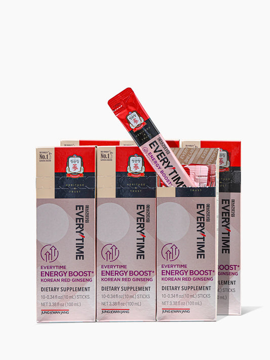 Evreytime Energy Boost + Red Ginseng Extract Tea