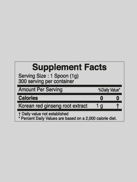 Red Ginseng Extract Limited + Red Ginseng Tea