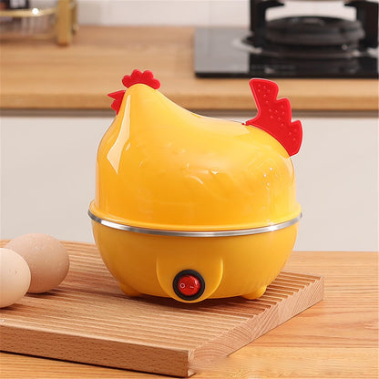 Rapid Egg Cooker Egg Capacity Electric Egg Cooker for Hard Boiled Eggs, Poached Eggs, Scrambled Eggs, or Omelets with Auto Shut off Feature