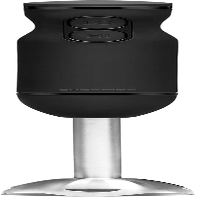 Immersion Stick Hand Blender Powerful Electric Ice Crushing 2-Speed Control Handheld Food Mixer, Purees, Smoothies, Shakes, Sauces and Soups, Black