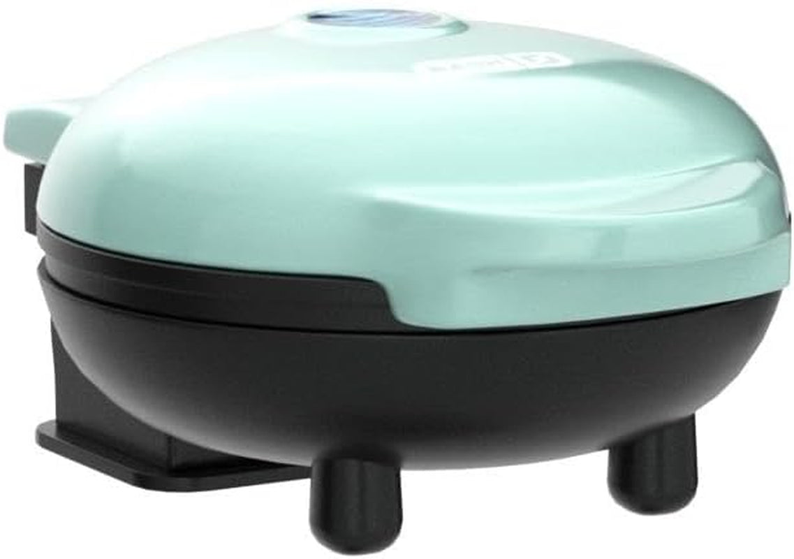 Mini Maker Waffle Maker + Griddle, 2-Pack Griddle + Waffle Iron - Aqua