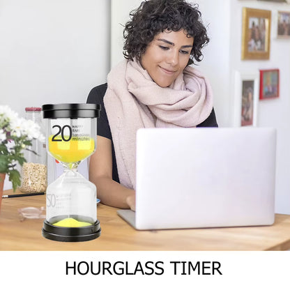 1/3/5/10/15/20/30/45/60 Minutes Sand Watch Hourglass Sandglass Sand Cook Clock Children Gift Sand Timer Hour Glass Home Decor