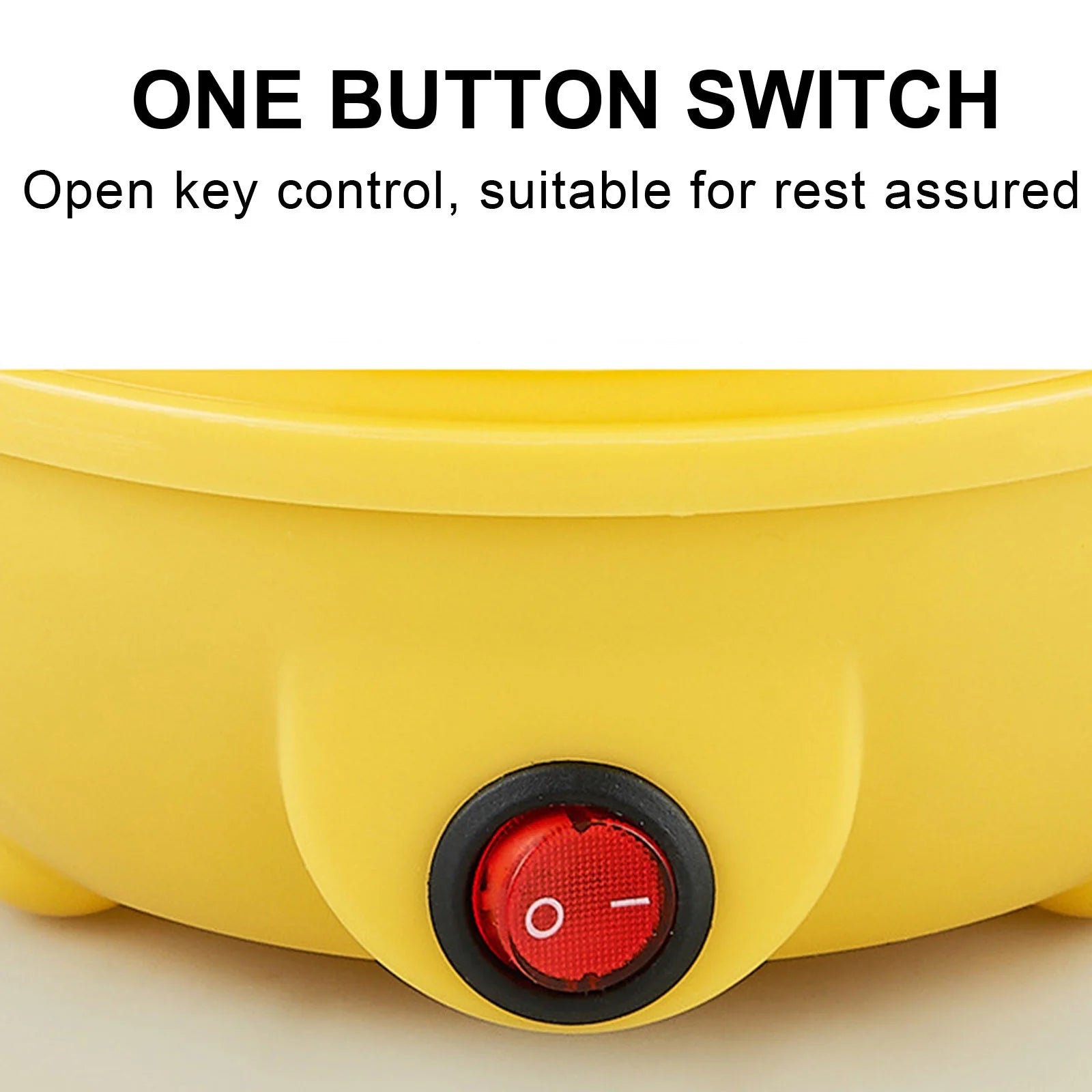 Rapid Egg Cooker Egg Capacity Electric Egg Cooker for Hard Boiled Eggs, Poached Eggs, Scrambled Eggs, or Omelets with Auto Shut off Feature