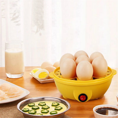 Rapid Egg Cooker Egg Capacity Electric Egg Cooker for Hard Boiled Eggs, Poached Eggs, Scrambled Eggs, or Omelets with Auto Shut off Feature