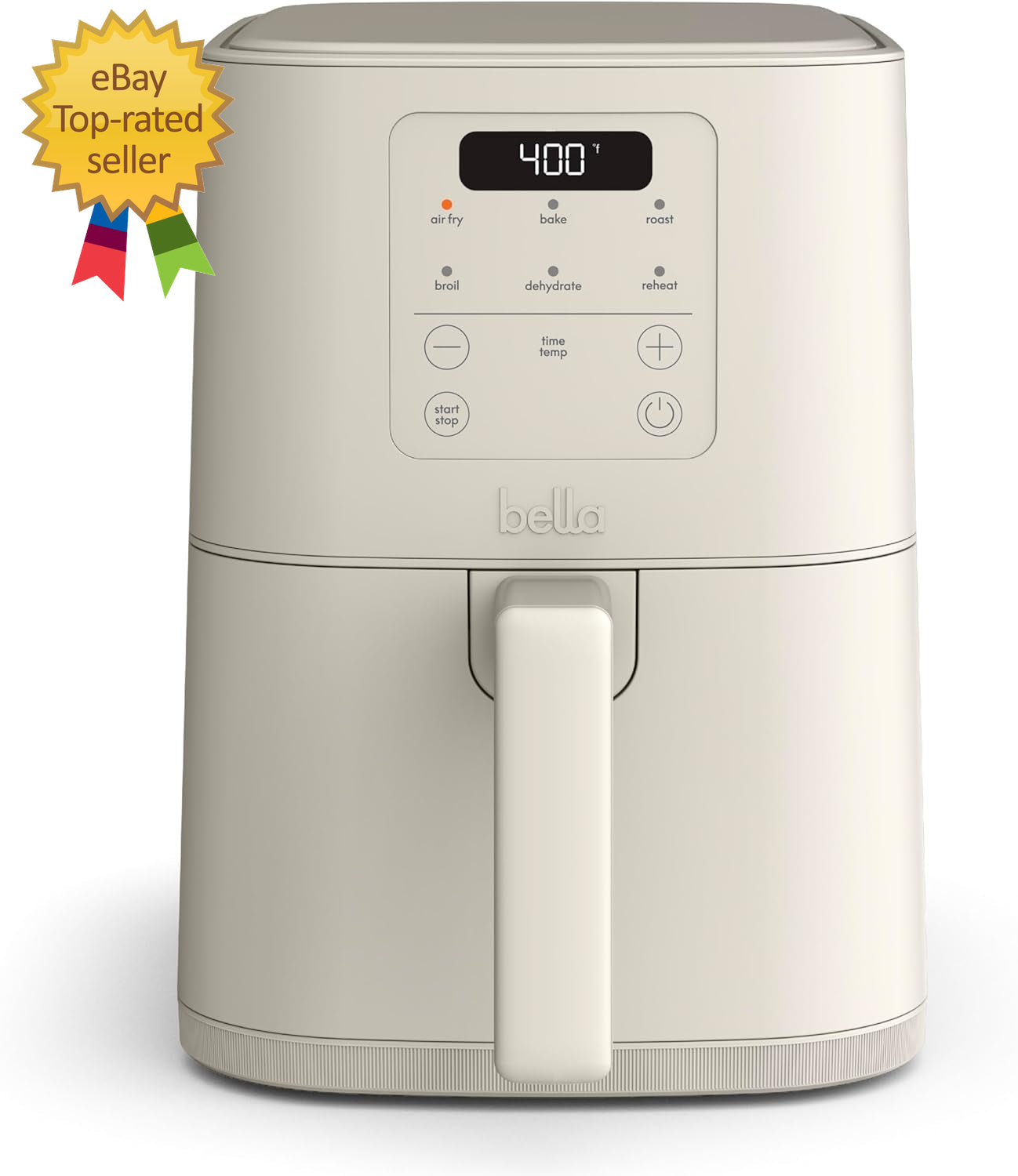 4Qt Slim Air Fryer, Fits-Anywhere™ Kitchenware, Evergood™ Ceramic Nonstick Coati