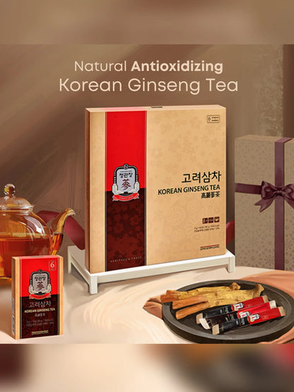 Red Ginseng Powder Pure 100 + Red Ginseng Tea