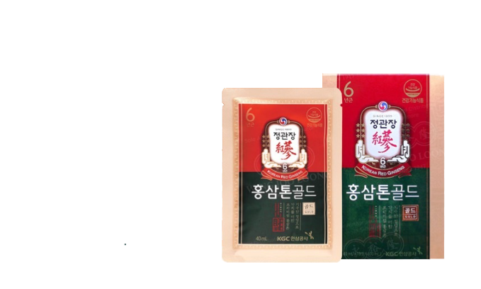 Daily Korean Ginseng Duo – Red Ginseng Tonic Gold (10 Pouches) + Sugar-Free Red Ginseng Candy (240g)