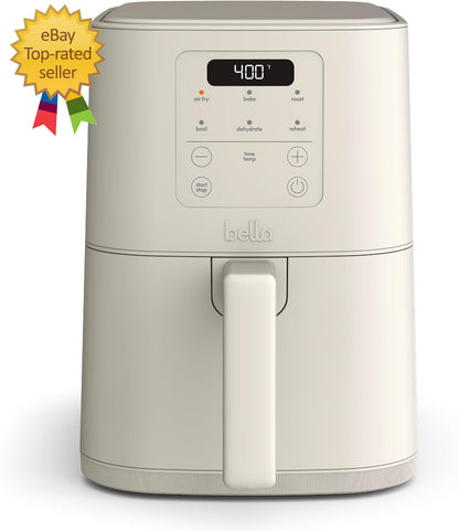 4Qt Slim Air Fryer, Fits-Anywhere™ Kitchenware, Evergood™ Ceramic Nonstick Coati