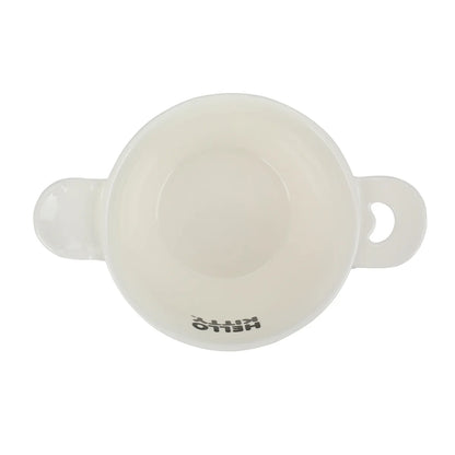 Hello Kitty Sanrio Enjoy the Little Things Ceramic Ramen Bowl with Spoon & Chopsticks