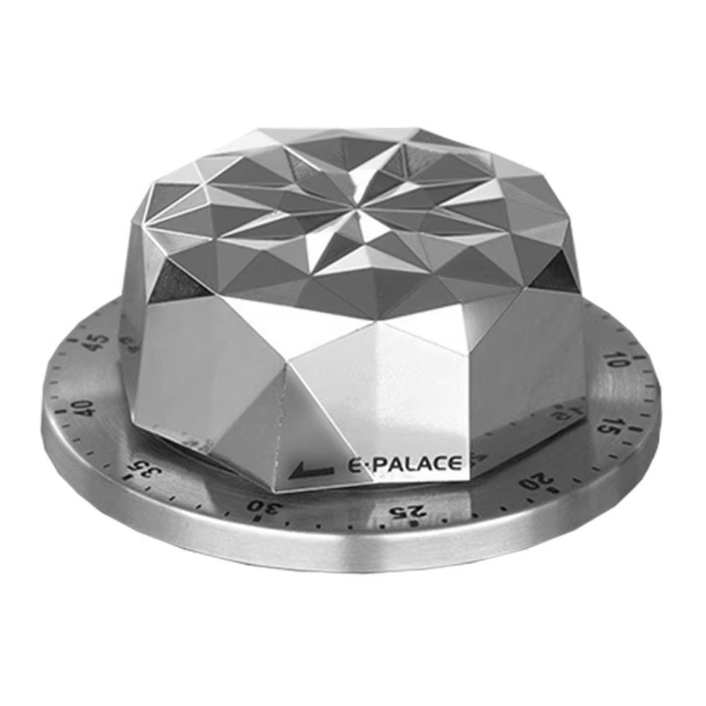 Stainless Steel Kitchen Timer Manual Mechanical Cooking Egg Alarm Clock Timer Countdown Cooking Tools Kitchen Gadgets