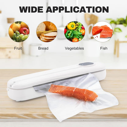 Vacuum Sealer Machine Seal a Meal Food Saver System, Two Modes +10 Free Bags, US